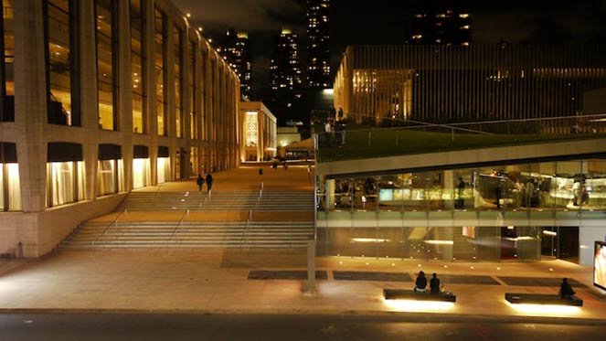 Exterior view of Lincoln Ristorante, NYC