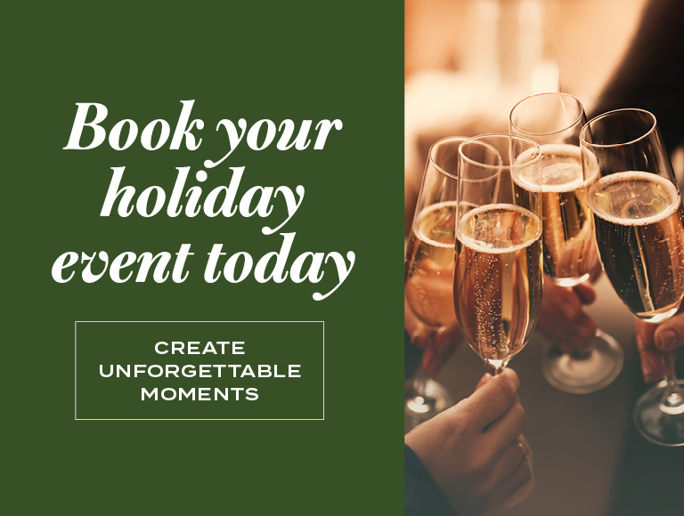 Book your holiday event today and create unforgettable moments