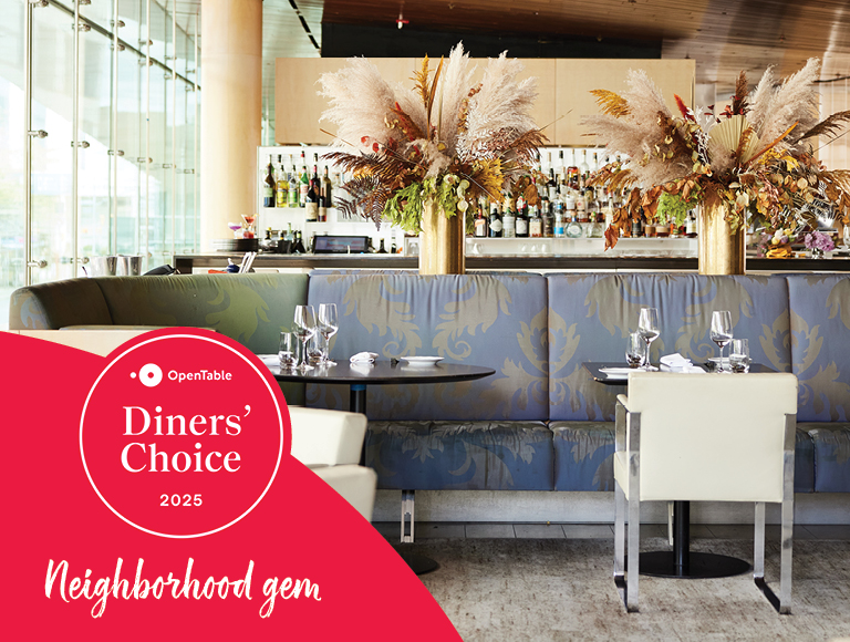 Voted "Neighborhood Gem" by OpenTable